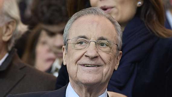 O presidente do Real Madrid, Florentino Pérez, muda a sorte de um time